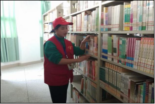 yl7703永利官网开展“图书馆义工”志愿服务活动