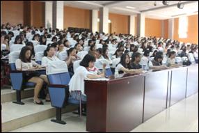 财经贸易系召开毕业生文明离校工作会议