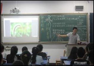 财经贸易系开展经典诗文诵读主题班会