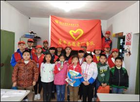 财经贸易系青年志愿者开展市民学校活动