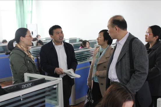 重庆城市管理职业学院来我院考察交流