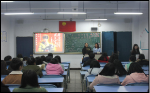 财经贸易系开展学雷锋主题团日活动