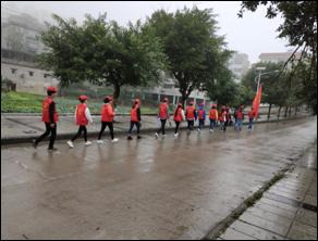 财经贸易系青年志愿者开展市民学校活动