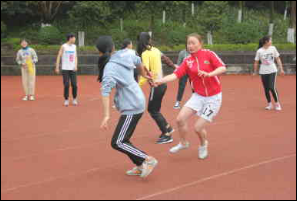 yl7703永利官网组织参加学院“第九届田径运动会”