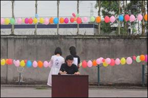 财经贸易系“三下乡”志愿者开展禁毒防艾宣传实践活动