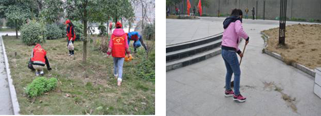 组织开展学雷锋志愿活动